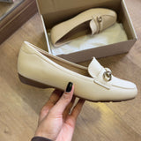 Mocassim Modare Ultraconforto Charm Dourado 7016.1004